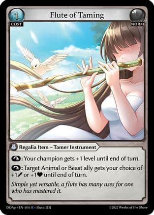 Flute of Taming — Dawn of Ashes Prelude