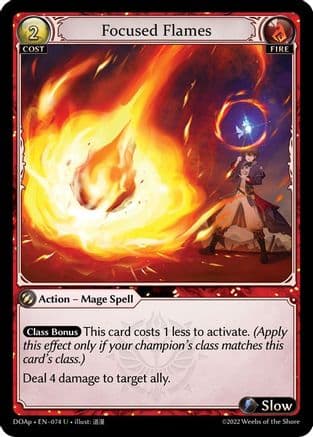 Focused Flames — Dawn of Ashes Prelude