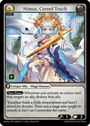 Nimue, Cursed Touch — Dawn of Ashes Prelude