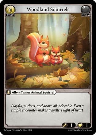 Woodland Squirrels — Dawn of Ashes Prelude