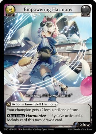 Empowering Harmony — Promotional Cards