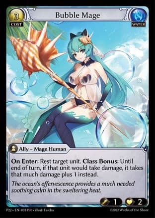 Bubble Mage — Promotional Cards
