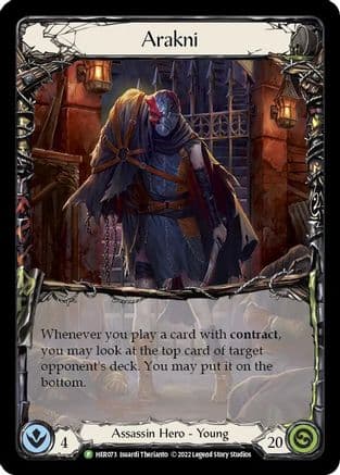 Arakni - HER073 — Flesh and Blood: Promo Cards Flesh and Blood card by Isardi Theriantho