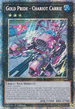 Gold Pride - Chariot Carrie (Starlight Rare) — Yu-Gi-Oh! card