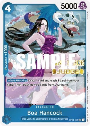 Boa Hancock (Judge) — One Piece Promotion Cards