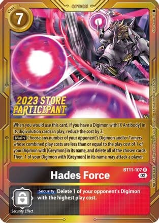 Hades Force (2023 Store Participant) — Dimensional Phase