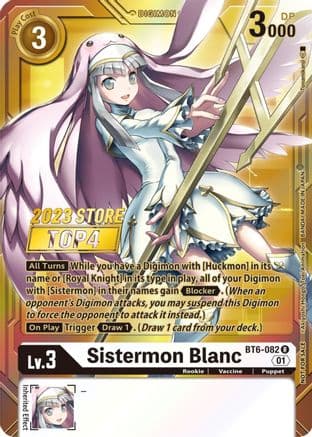 Sistermon Blanc (2023 Store Top 4) — Double Diamond