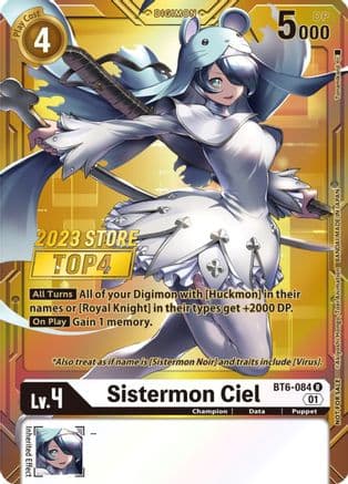 Sistermon Ciel (2023 Store Top 4) — Double Diamond