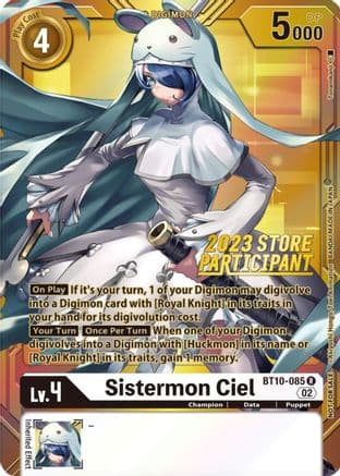 Sistermon Ciel (2023 Store Participant) — Xros Encounter