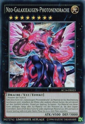Neo Galaxy-Eyes Photon Dragon (German) - "Neo-Galaxieaugen-Photonendrache" — Advent Calendar 2014 (Adventskalender ZEXAL-Edition)