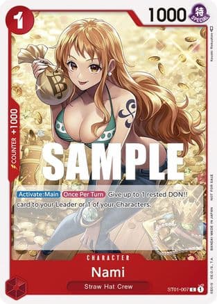 Nami (Tournament Pack Vol. 3) [Participant] — One Piece Promotion Cards