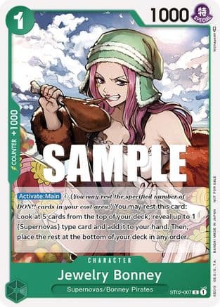 Jewelry Bonney (Tournament Pack Vol. 3) [Participant] — One Piece Promotion Cards