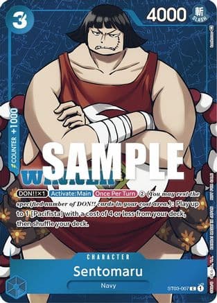 Sentomaru (Tournament Pack Vol. 3) [Winner] — One Piece Promotion Cards