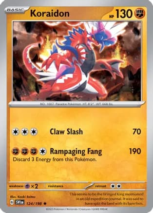 Koraidon - 124/198 — Deck Exclusives