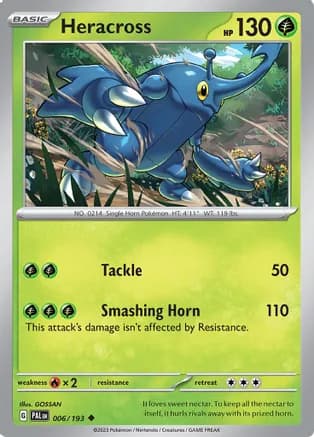 Heracross - 006/193 — SV02: Paldea Evolved