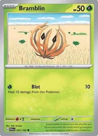 Bramblin - 023/193 — SV02: Paldea Evolved