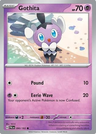 Gothita — SV02: Paldea Evolved Pokémon TCG card by 0313
