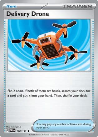 Delivery Drone — SV02: Paldea Evolved Pokémon TCG card by inose yukie