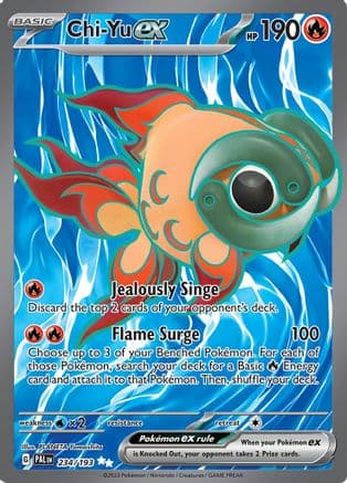 Chi-Yu ex - 234/193 — SV02: Paldea Evolved Pokémon TCG card by PLANETA Yamashita