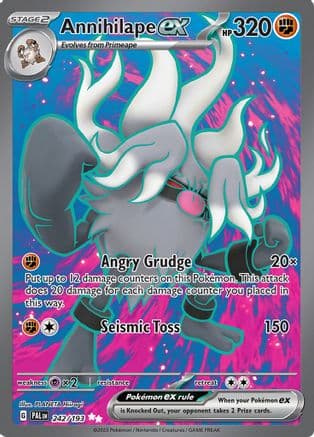 Annihilape ex - 242/193 — SV02: Paldea Evolved Pokémon TCG card by PLANETA Hiiragi