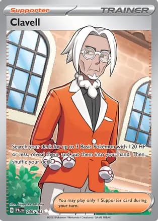 Clavell - 249/193 — SV02: Paldea Evolved Pokémon TCG card by Sanosuke Sakuma