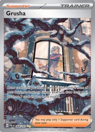 Grusha - 268/193 — SV02: Paldea Evolved Pokémon TCG card by DOM