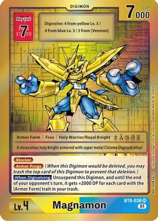 Magnamon (Tamer Party -Special-) — Digimon Card Game card