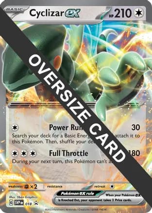 Cyclizar ex — Jumbo Cards Pokémon TCG card by 5ban Graphics