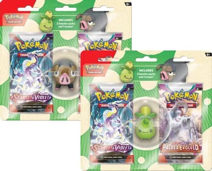 Pokemon TCG: Back to School Eraser Blister 2023 [Set of 2] — Miscellaneous Cards & Products