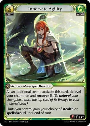 Innervate Agility — Fractured Crown