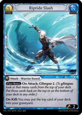 Riptide Slash — Fractured Crown