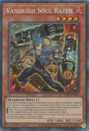 Vanquish Soul Razen (CR) — Yu-Gi-Oh! card