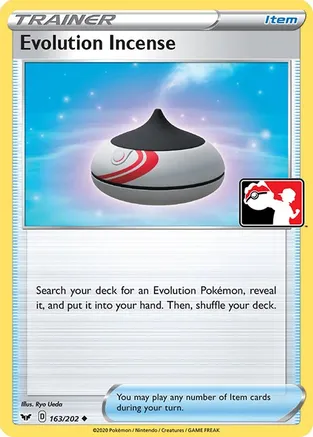 Evolution Incense - 163/202 — Prize Pack Series Cards