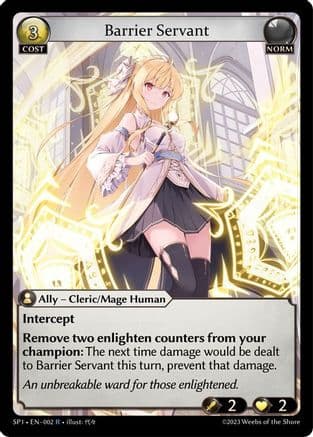 Barrier Servant — Supporter Pack 1