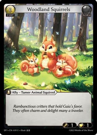 Woodland Squirrels — Supporter Pack 1