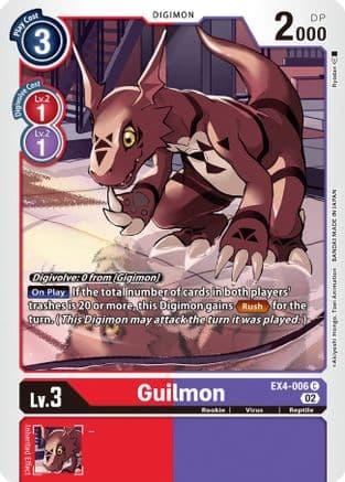Guilmon — Alternative Being Booster