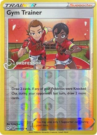 Gym Trainer (2022) — Professor Program Promos Pokémon TCG card by Ryuta Fuse