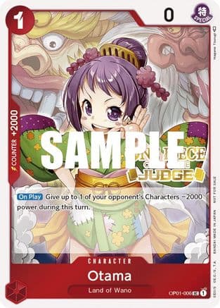 Otama (Judge) — One Piece Promotion Cards