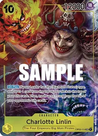 Charlotte Linlin (114) (Alternate Art) — Pillars of Strength