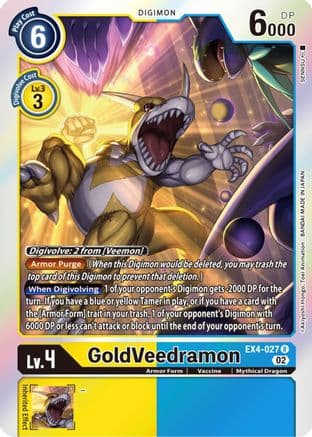 GoldVeedramon — Alternative Being Booster