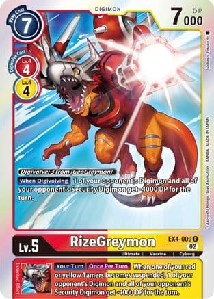 RizeGreymon — Alternative Being Booster