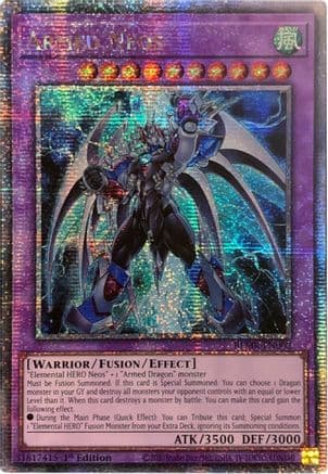 Armed Neos (Quarter Century Secret Rare) — Battles of Legend: Monstrous Revenge