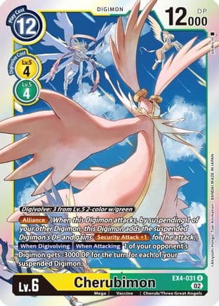 Cherubimon - EX4-031 — Alternative Being Booster Digimon Card Game card by Akiyoshi Hongo, Toei Animation