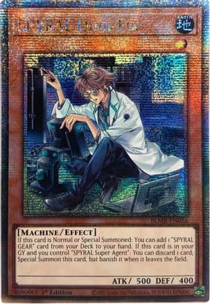 SPYRAL Quik-Fix (Quarter Century Secret Rare) — Battles of Legend: Monstrous Revenge