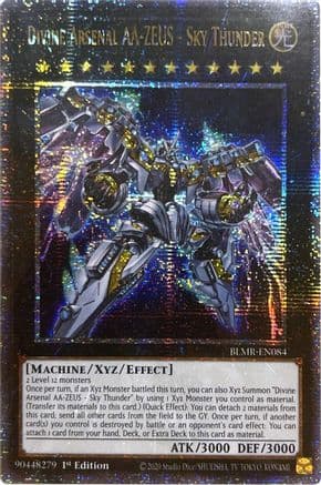 Divine Arsenal AA-ZEUS - Sky Thunder (Quarter Century Secret Rare) — Battles of Legend: Monstrous Revenge