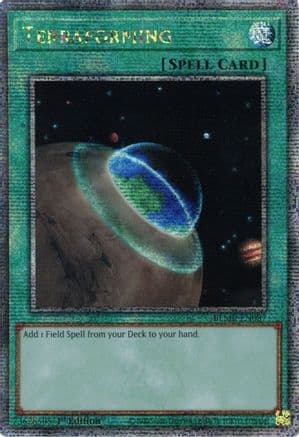 Terraforming (Quarter Century Secret Rare) — Battles of Legend: Monstrous Revenge