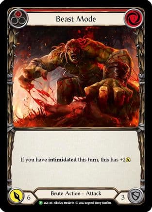 Beast Mode - LGS146 — Flesh and Blood: Promo Cards