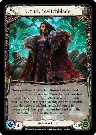 Uzuri, Switchblade - HER077 — Flesh and Blood: Promo Cards