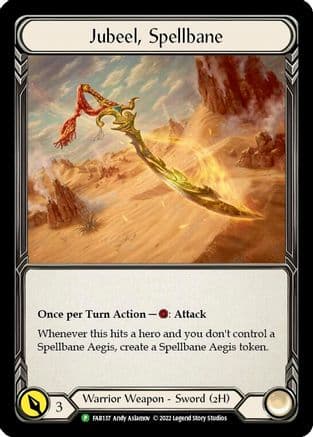 Jubeel, Spellbane - FAB137 — Flesh and Blood: Promo Cards