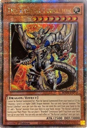 The Bystial Lubellion (Quarter Century Secret Rare) — Yu-Gi-Oh! card